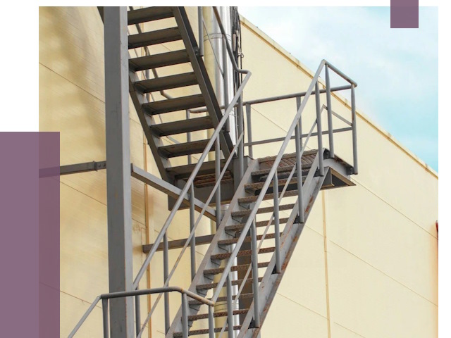 Пожарные лестницы в Чапаевске от 12258 руб. — монтаж и продажа | ПРОЛЁТ-Чпв