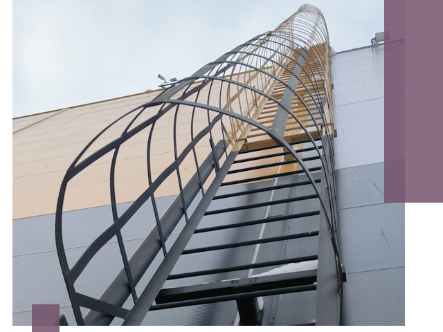 Изготовление и монтаж пожарных лестниц в Чапаевске профессионально