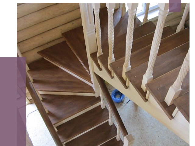 Реставрация деревянных лестниц в Чапаевске от 4290 руб.