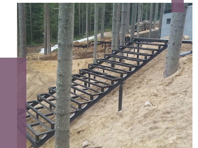 Монтаж металлических лестниц в Чапаевске от 13535 руб. 