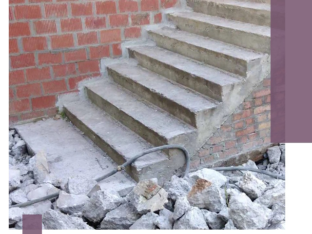 Демонтаж бетонных лестниц в Чапаевске: быстро и безопасно