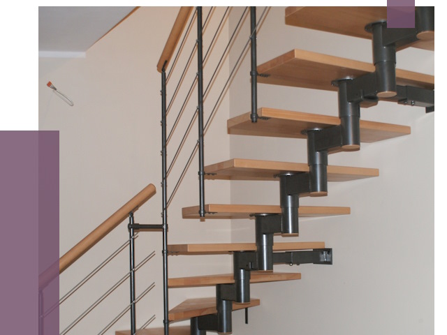 Изготовление модульных лестниц в Чапаевске от 11492 руб. 