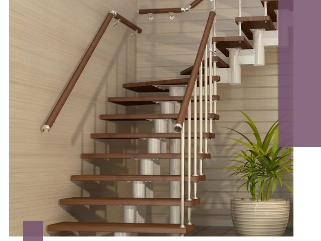 Изготовление модульных лестниц под ключ в Чапаевске