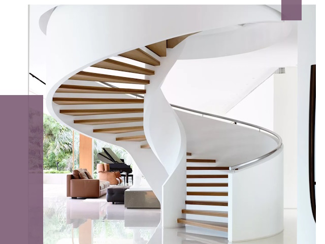 Винтовые лестницы в Чапаевске под ключ от 48521 руб. | ПРОЛЁТ-Чпв