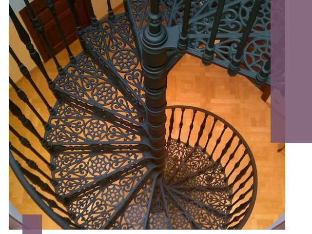 Винтовые лестницы под ключ в Чапаевске: производство и монтаж