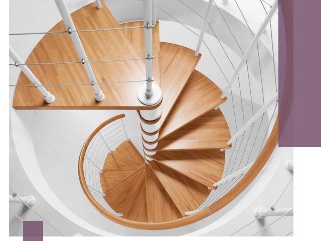 Изготовление винтовых лестниц под ключ в Чапаевске