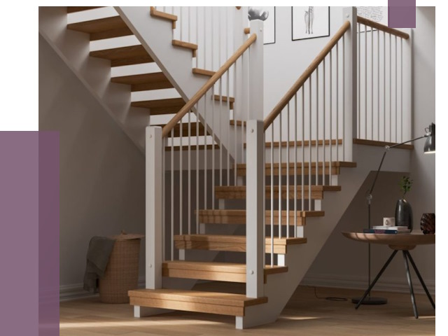 Маршевые лестницы в Чапаевске от 38051 руб. — монтаж | ПРОЛЁТ-Чпв