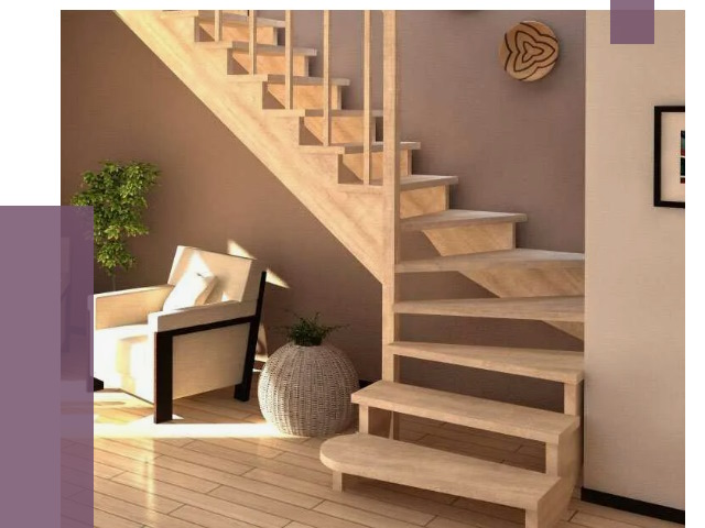 Изготовление Г-образных лестниц в Чапаевске от 18898 руб. 