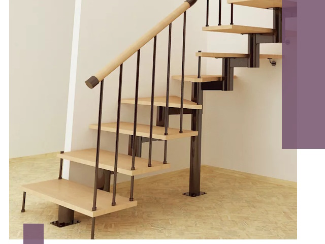 Монтаж лестниц на больцах в Чапаевске — быстро и надежно