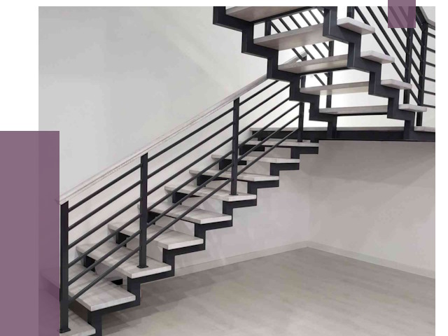 Лестницы на металлокаркасе под ключ в Чапаевске от 12769 руб. | ПРОЛЁТ-Чпв