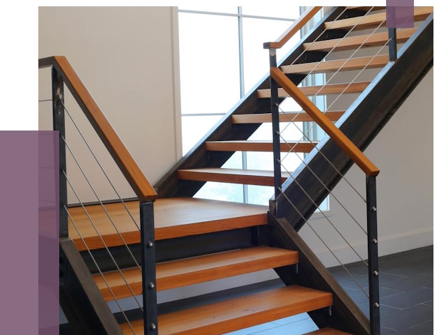 Изготовление лестниц на металлокаркасе в Чапаевске от 18898 руб. | ПРОЛЁТ-Чпв
