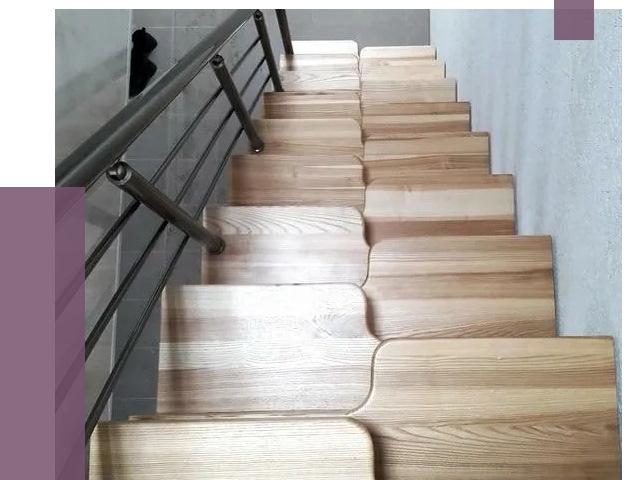 Лестницы гусиный шаг в Чапаевске от 13024 руб. под ключ | ПРОЛЁТ-Чпв
