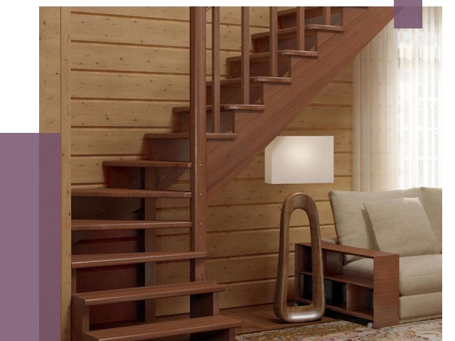 Лестницы эконом класса в Чапаевске от 18234 руб. бюджетные решения