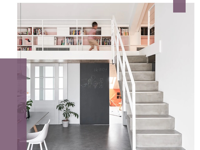 Лестницы для двухуровневой квартиры в Чапаевске от 176209 руб. | ПРОЛЁТ-Чпв