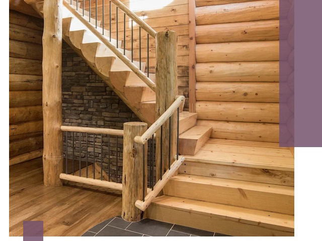 Лестницы в баню под заказ и профессиональный монтаж в Чапаевске