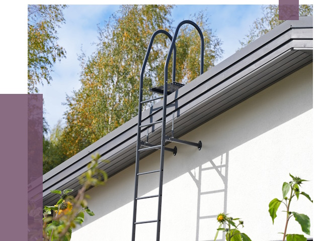 Лестницы на крышу в Чапаевске от 19102 руб. — монтаж и монтаж ПРОЛЁТ-Чпв