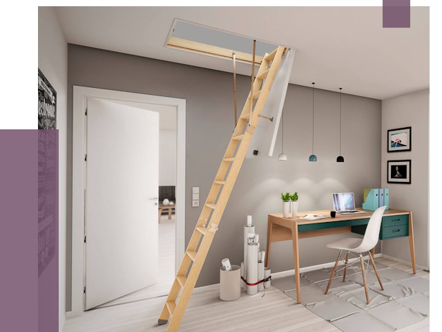 Чердачные лестницы в Чапаевске — от 14556 руб. | ПРОЛЁТ-Чпв
