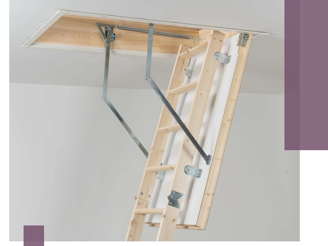 Установка чердачной лестницы под ключ в Чапаевске