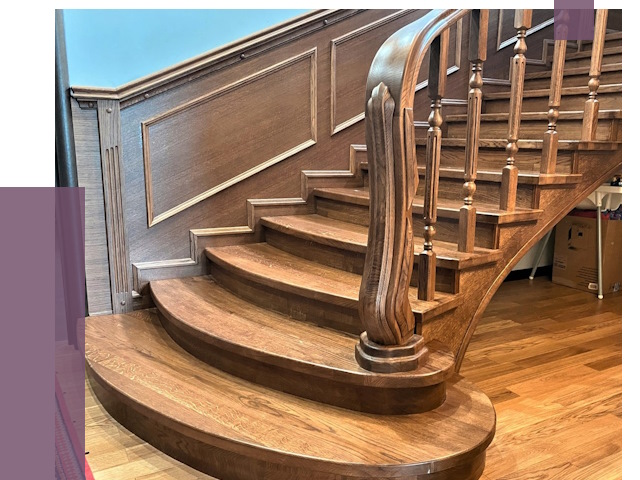 Дубовые лестницы под ключ в Чапаевске от 176209 руб. — ПРОЛЁТ-Чпв