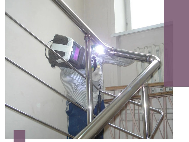 Монтаж перил и ограждений качественно в Чапаевске