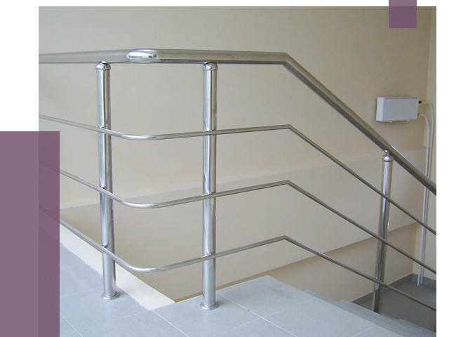 Алюминиевые перила в Чапаевске от 6333 руб. под ключ | ПРОЛЁТ-Чпв