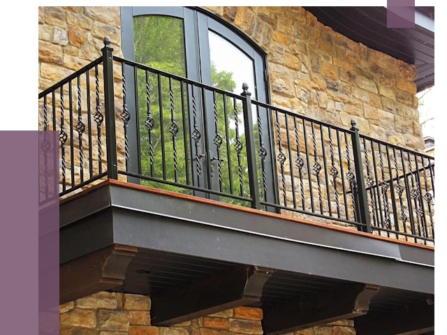 Балконные ограждения в Чапаевске от 8019 руб. — купить | ПРОЛЁТ-Чпв
