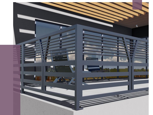 Изготовление балконных ограждений в Чапаевске от 10726 руб. | ПРОЛЁТ-Чпв