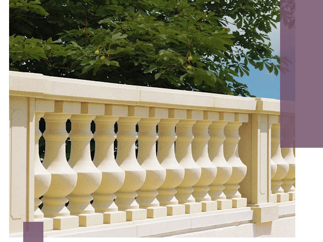 Установка балюстрады в Чапаевске: изготовление и монтаж под ключ