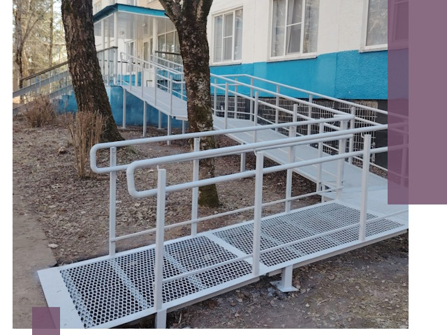 Пандусы под ключ в Чапаевске: изготовление, монтаж и демонтаж