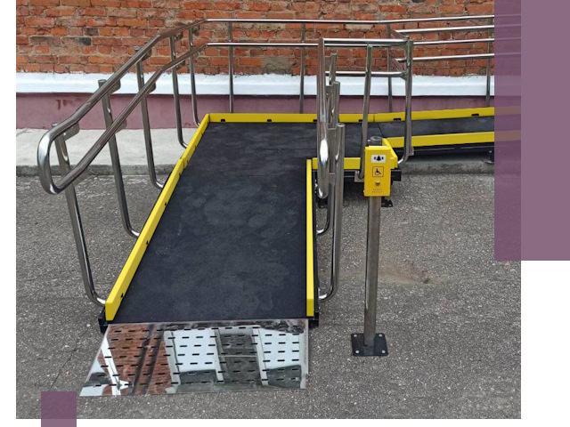 Изготовление наклонных пандусов для инвалидов в Чапаевске