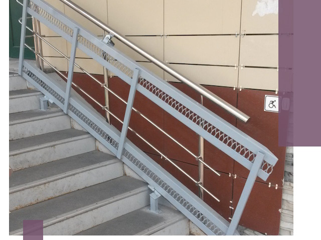 Изготовление откидных пандусов под ключ в Чапаевске