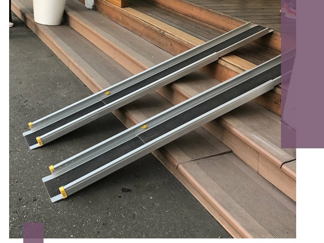 Телескопические пандусы под ключ в Чапаевске — изготовление и монтаж