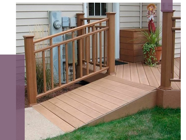 Пандус на крыльцо в Чапаевске под ключ от 7763 руб. 