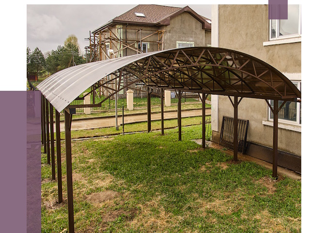 Демонтаж навесов в Чапаевске от 4597 руб. — разборка и вывоз | ПРОЛЁТ-Чпв