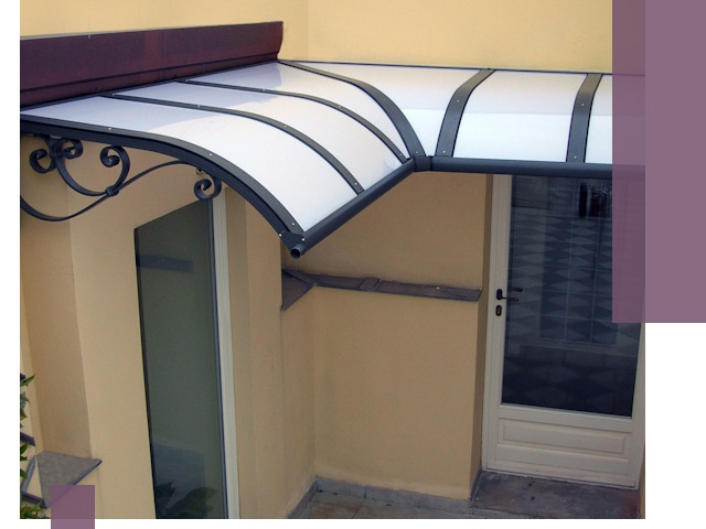 Монтаж козырьков любой сложности в Чапаевске под ключ