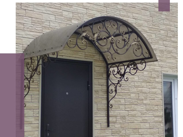 Ремонт козырьков в Чапаевске от 7406 руб.  | ПРОЛЁТ-Чпв