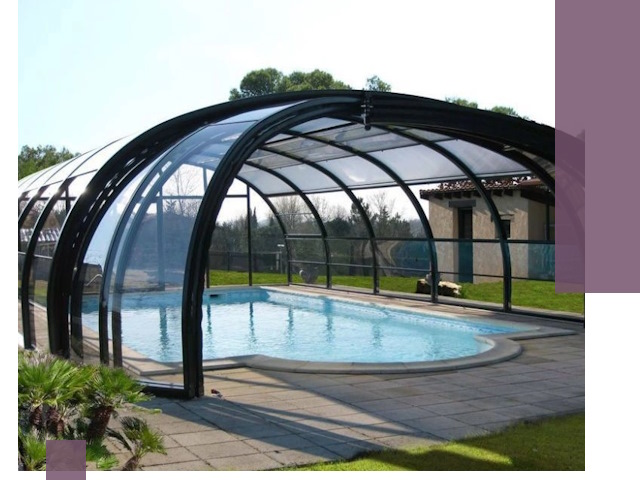 Навесы для бассейна в Чапаевске: изготовление и монтаж под ключ