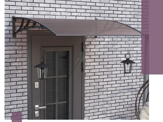 Недорогие козырьки и навесы под ключ в Чапаевске