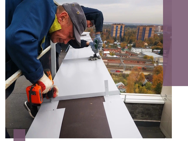 Монтаж парапетов в Чапаевске — установка прочных металлических ограждений