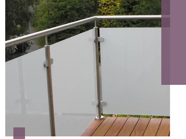 Алюминиевые парапеты для балконов и террас в Чапаевске