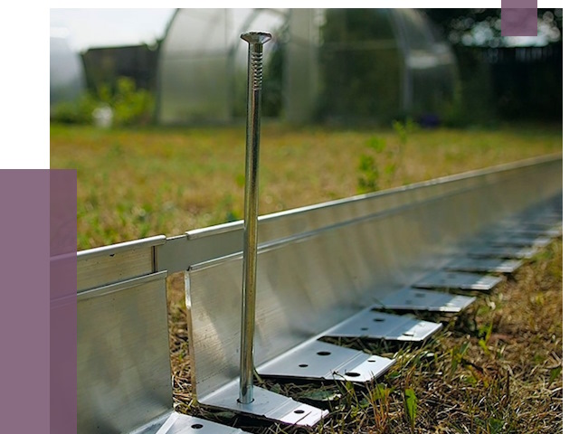 Металлические бордюры для газона в Чапаевске от 4290 руб. | ПРОЛЁТ-Чпв