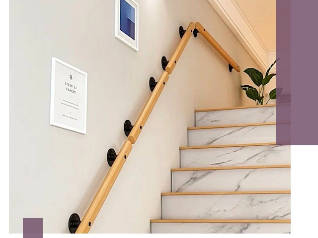 Поручни металлические и деревянные под ключ в Чапаевске